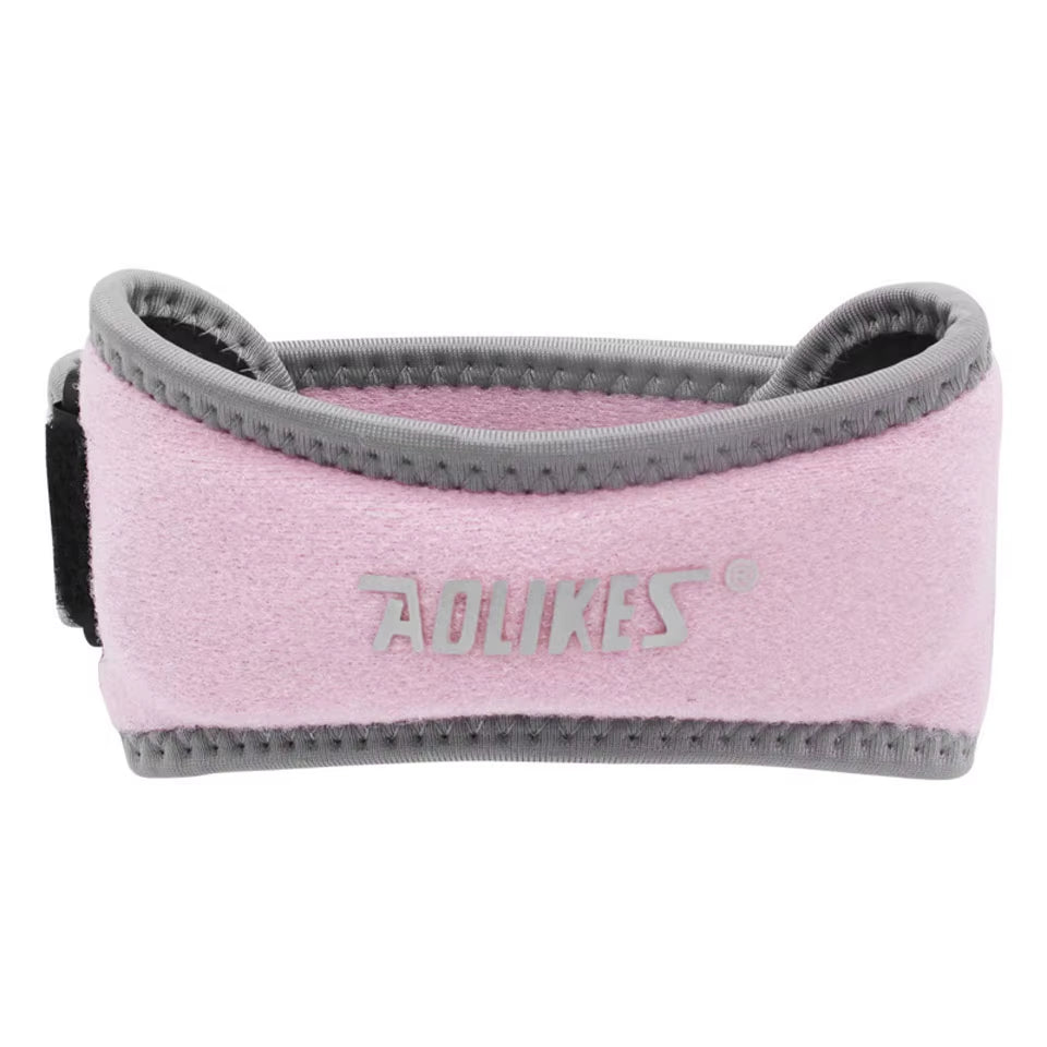 Aolikes New 1Pcs Adjustable Knee Patellar Tendon Support Strap Band Knee Support Brace Pads for Running Basketball Outdoor Sport